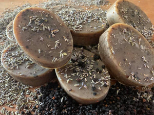 Elderberry Lavender Earth Bar Soap